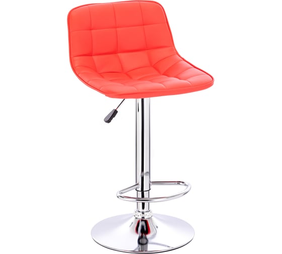 Изображение товара Барный стул Everprof Cooper экокожа, красный EP Cooper PU Red