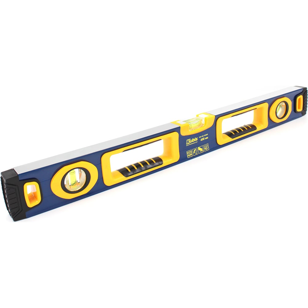 Изображение товара Уровень с ручками и магнитами KUBIS 600 мм 05-02-3060