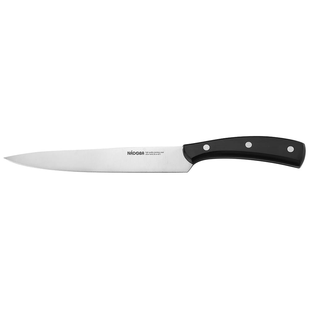 Разделочный нож NADOBA разделочный цельнометаллический нож leonord