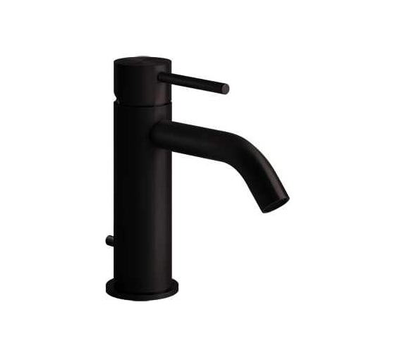 Изображение товара Смеситель для раковины Gessi Flessa донный клапан, соединительные шланги, цвет Black XL 54001.299
