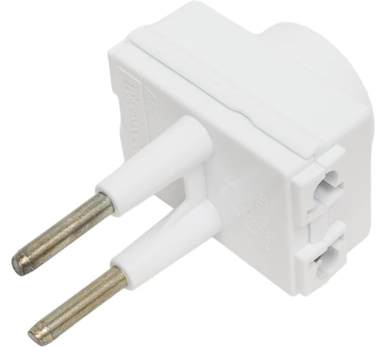 Изображение товара Переходник электрический ВЕЛЛКОНТ 3 гн 6А б/з ПУ-10/16-003 белый 104937 48972