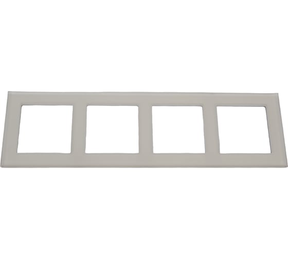 Изображение товара Четырехпостовая рамка LIREGUS Эпсилон К14-245-04 E/ChG шампань стекло 28-264