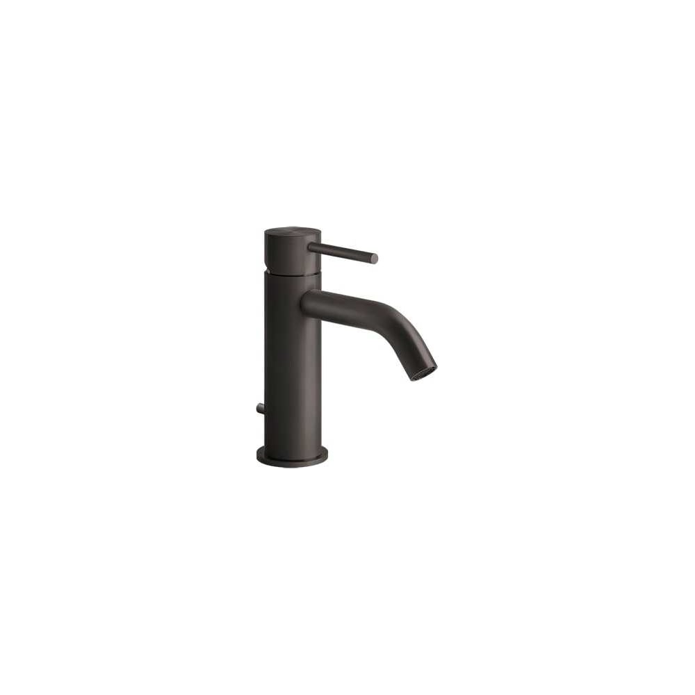 Изображение товара Смеситель для раковины Gessi Flessa с донным клапаном в цвете Black Metal Brushed PVD