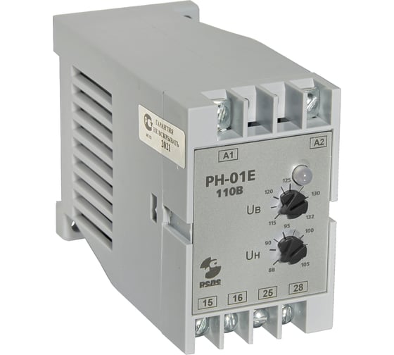 Изображение товара Реле контроля напряжения Реле и Автоматика, РН-01Е 110В 50Гц A8223-77135921