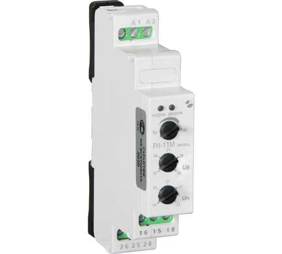 Изображение товара Реле контроля напряжения Реле и Автоматика, РН-11М 24В 50Гц A8223-80108806