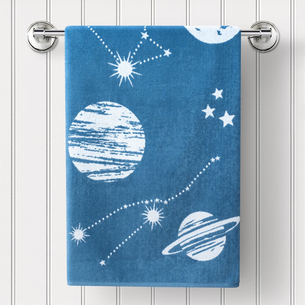 Изображение товара Полотенце Guten Morgen махровое голубое 50x90 см