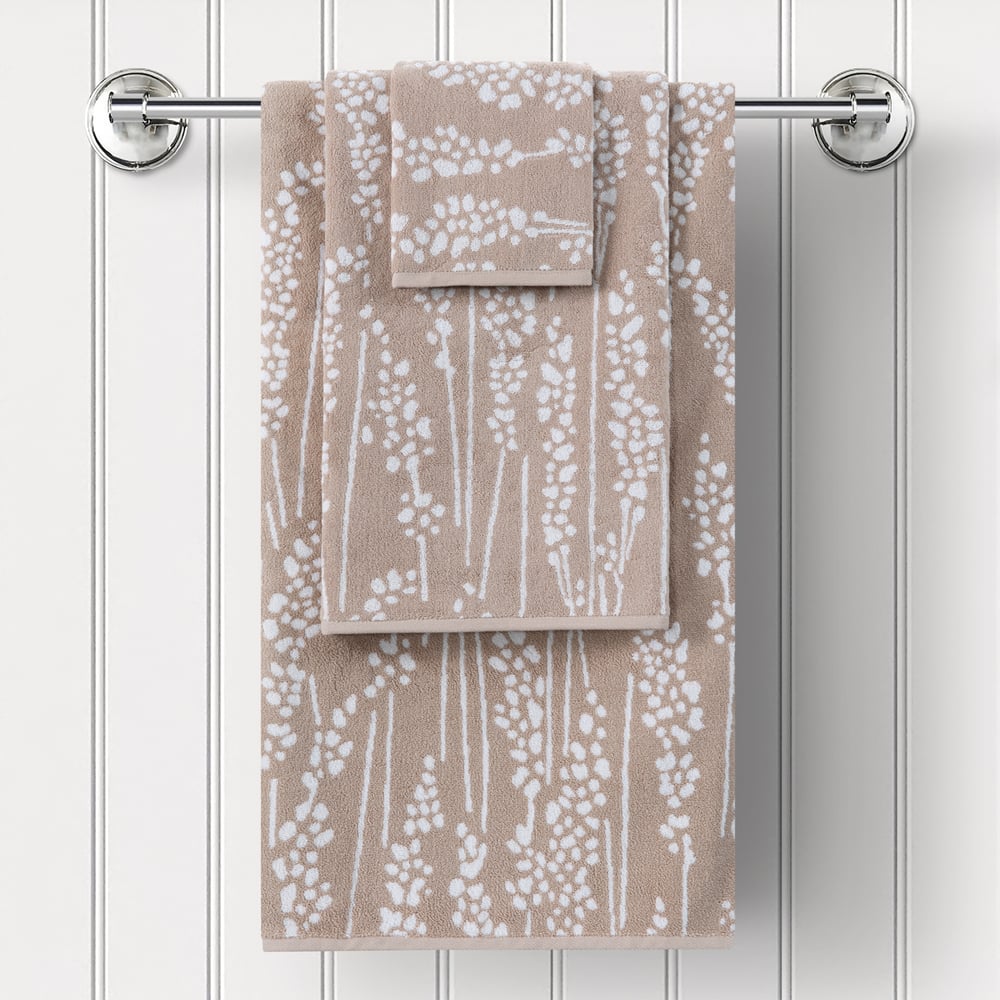 Изображение товара Полотенце махровое бежевое 30x50 см Guten Morgen ПМКорт-30-50