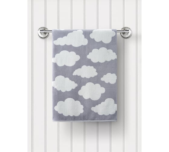 Изображение товара Полотенце Guten Morgen Ткань махровая, Коттон клауд, Цвет: Серый (30x50 см) ПМ-КклС-30-50