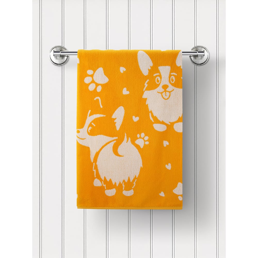 Изображение товара Полотенце махровое Guten Morgen 30x50 см оранжевое свободное использование