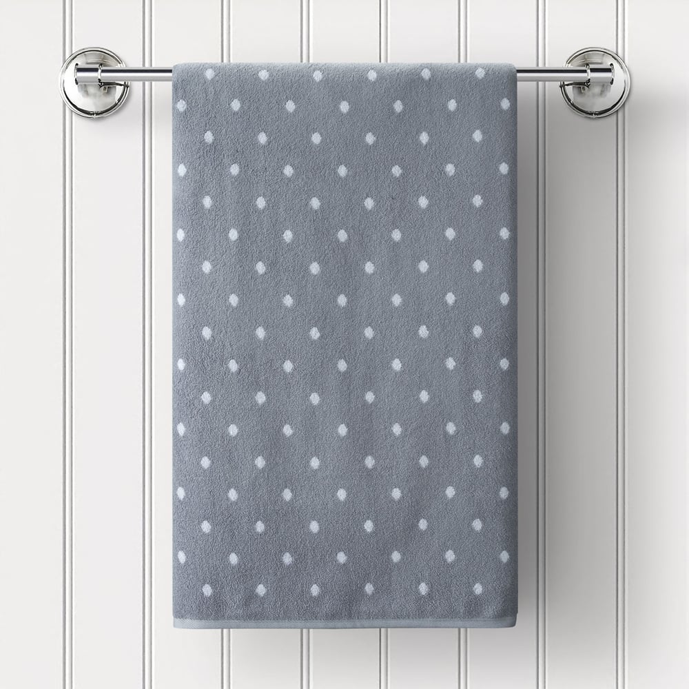 Изображение товара Полотенце махровое Dorris 30x50 см серое из 100% хлопка, плотность 500 г/м²