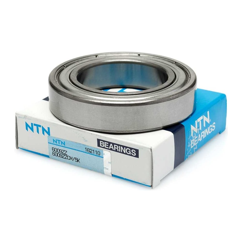 Изображение товара Подшипник NTN 6009 ZZCM/5K шариковый однорядный закрытый 75х75х16 мм