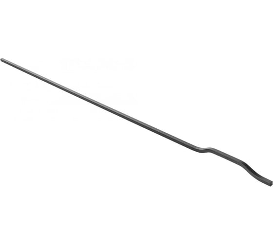 Изображение товара Мебельная алюминиевая ручка GTV GRAVEL длина 1200 мм, черный матовый UA-GRAVEL-1200-20M