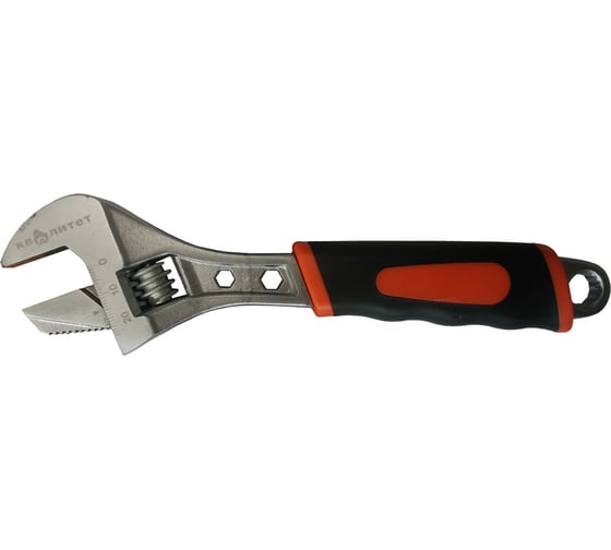 Изображение товара Разводной ключ с переставной губкой КВАЛИТЕТ 200 мм КРПГ-200 6620292