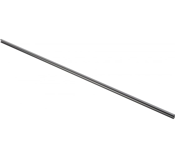 Изображение товара Мебельная алюминиевая ручка GTV GROOVE длина 1200 мм, черный матовый UA-GROOVE-1200-20M