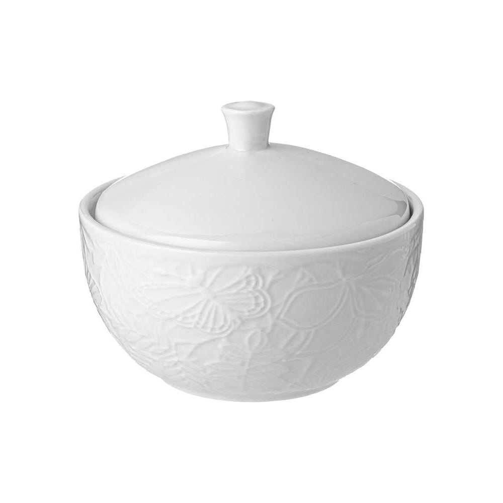 Изображение товара Сахарница Lefard lace 230 мл фарфор белая с рельефным рисунком