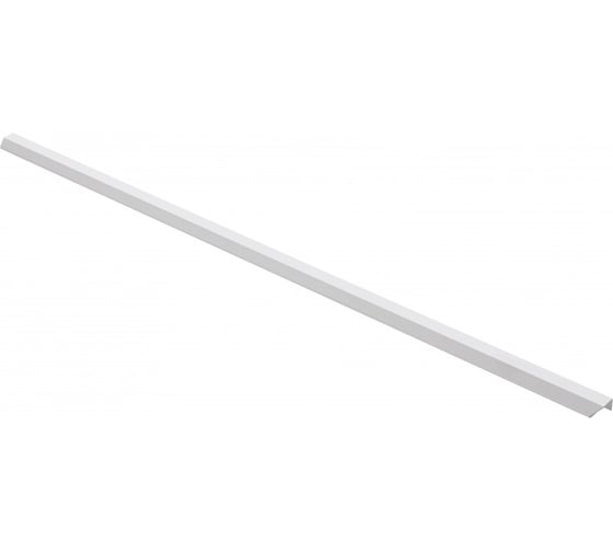 Изображение товара Мебельная алюминиевая ручка GTV TREX CROSS длина 1200 мм, белый матовый UA-TREX-CROSS-1200-10M