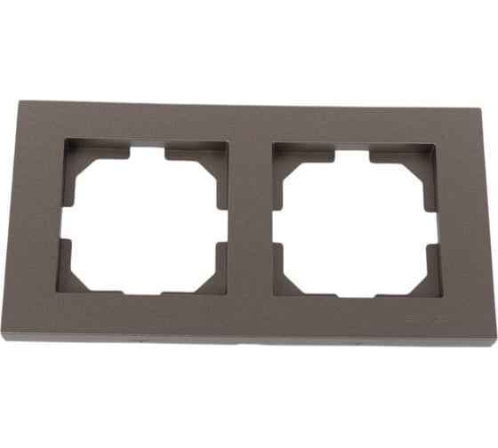 Изображение товара Рамка Arvia electric KAREN ДВОЙНАЯ дымчатый цвет  20042000022