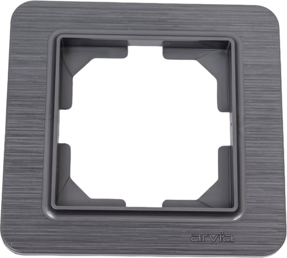 Изображение товара Рамка Arvia electric LAVIN ОДИНАРНАЯ цвет серебряный 21274000021