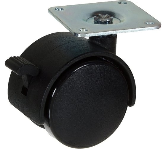 Изображение товара Колесо Alex D50 поворотная площадка с тормозом 1-0404