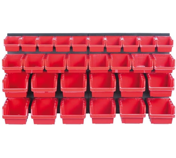 Изображение товара Органайзер для инструмента Kistenberg ORDERLINE настенный, красный KOR3-S411