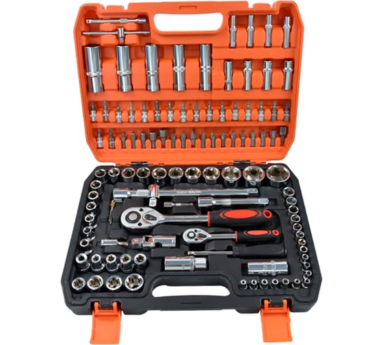 Изображение товара Набор инструментов Turbosky 108 предметов 1/2", 1/4" 336