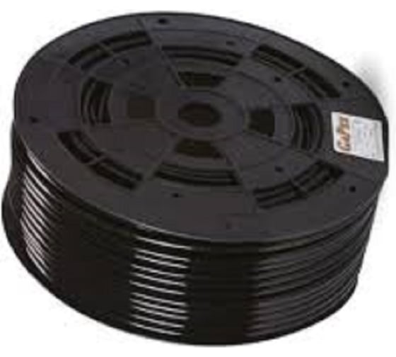 Изображение товара Трубка-шланг полиамидная Рилсан TRN 12/9 NX ZEFLEX Чёрный 100 метров PA 12x9 ZEFLEX BLACK Gapex ZEFLEX black/100m