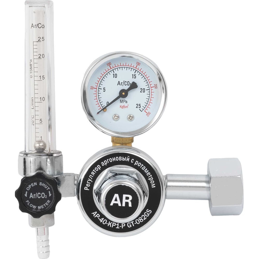 Изображение товара Регулятор аргоновый с ротаметром АР-40-КР1-Р Gigant GT-082GS для сварки