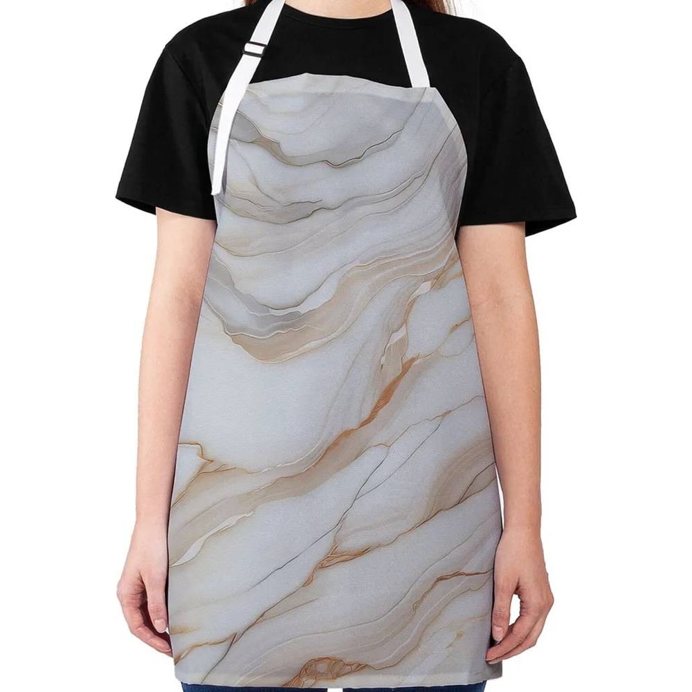 Изображение товара Фартук кухонный JoyArty "Нежный мрамор", универсальный размер для женщин и мужчин ap_sd1114