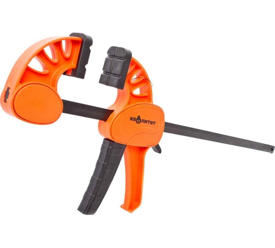 Изображение товара Струбцина КВАЛИТЕТ универсальная, F-образная, сжатие 300 мм, распор 470 мм СФУ-300-470 6626615