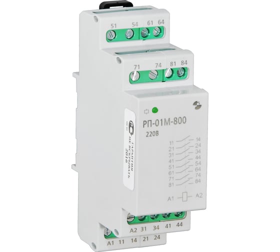 Изображение товара Промежуточное реле Реле и Автоматика, РП-01М-800 220В 50Гц/пост. A8223-80108936