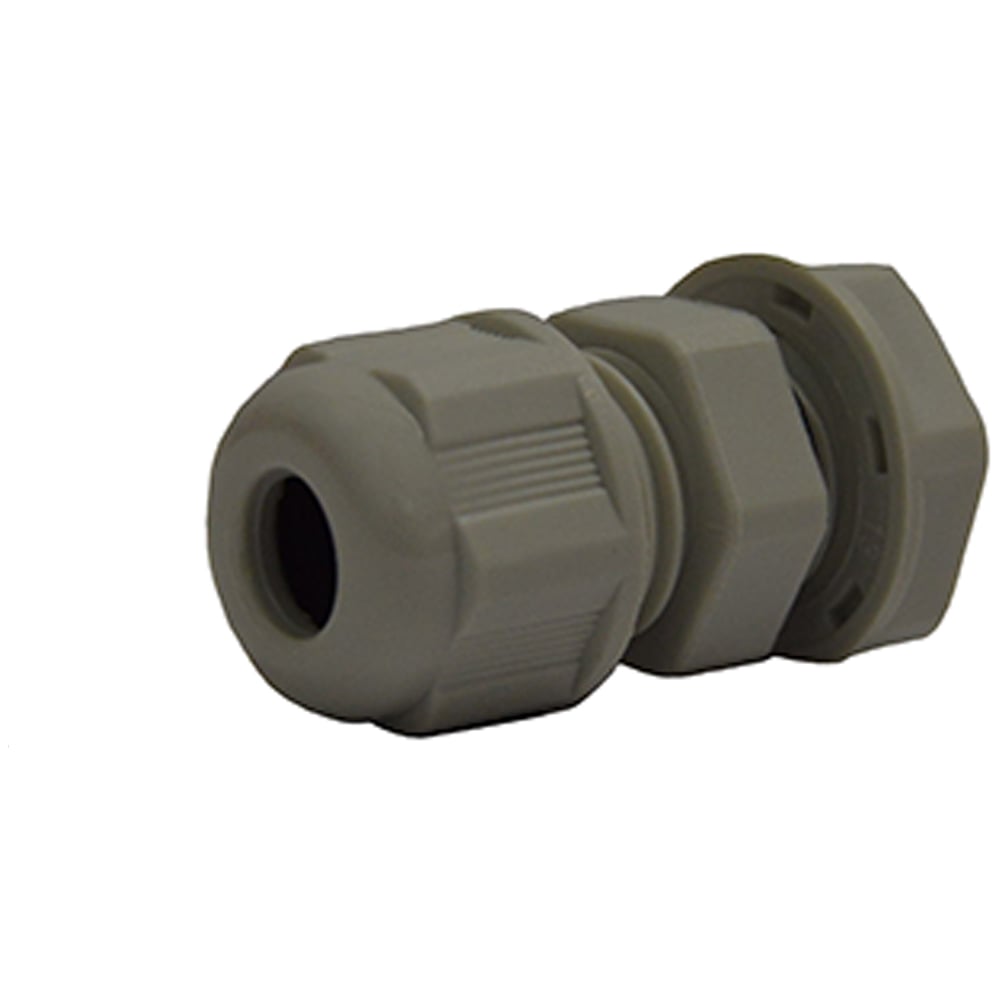 Изображение товара Кабель-ввод KLR /KG-M12-07 полиамидный M12x1.5/3...6.5mm серый, НУ=250 шт 0701002