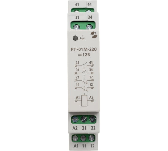 Изображение товара Промежуточное реле Реле и Автоматика, РП-01М-220 12В 50Гц/пост. A8223-34124912
