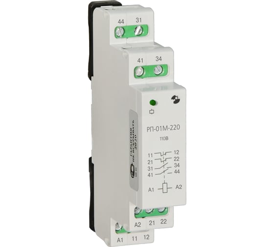 Изображение товара Промежуточное реле Реле и Автоматика РП-01М-220 110В 50Гц/пост. A8223-80109223