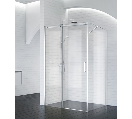 Изображение товара Душевой уголок BelBagno ACQUA-AH-1-140/80-C-Cr