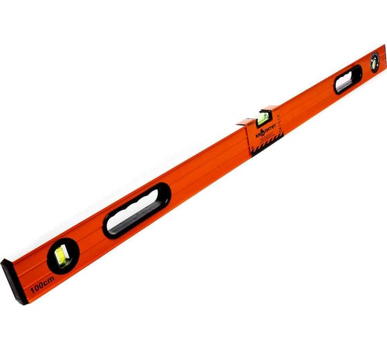 Изображение товара Уровень КВАЛИТЕТ алюминиевый, усиленный, 1000 мм, 3 глазка УУ-1000-3Ф 6620491