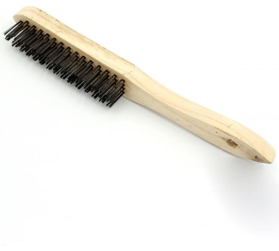 Изображение товара Щетка КВАЛИТЕТ металлическая, 5-рядная ЩМ-5ДР 6620328