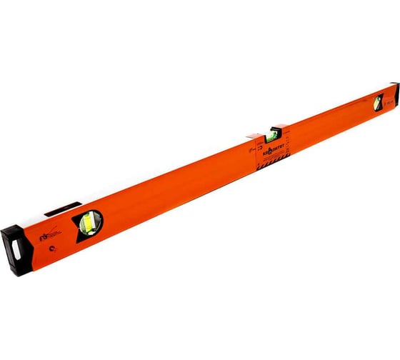 Изображение товара Уровень КВАЛИТЕТ алюминиевый, усиленный, магнитный, 2000 мм, 2 глазка + 1 зеркальный УУ-2000-3ФМ 6620503