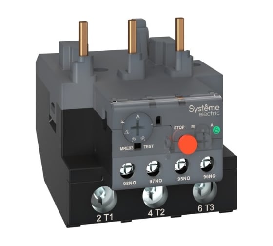 Изображение товара Реле перегрузки тепловое Systeme Electric MRE F93 48-65А класс10 SE MRE9365