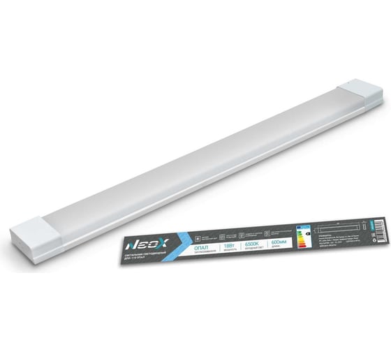 Изображение товара Светильник Neox сд ДПО-110 ОПАЛ 18Вт 230В 6500К 600мм IP40 4690612053189