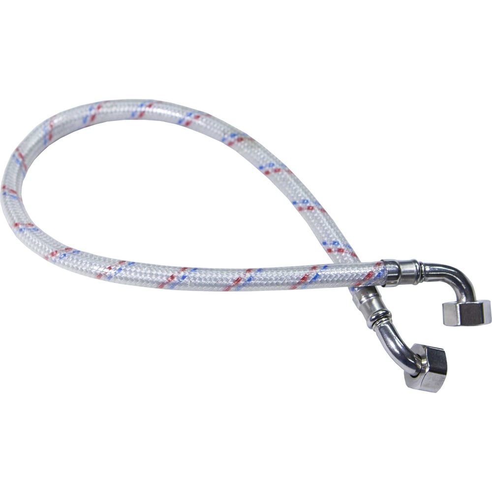 Изображение товара Гибкая подводка для воды 1/2 дюйма, угол 100 см, нейлон