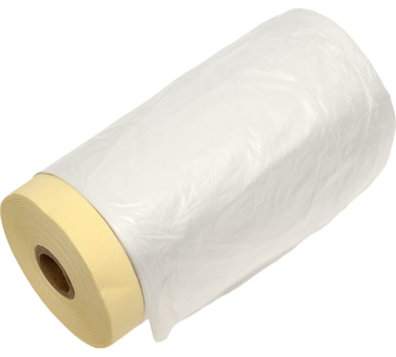 Изображение товара Пленка защитная с клейкой лентой 2400 мм, 20 м Maskpro 103-367