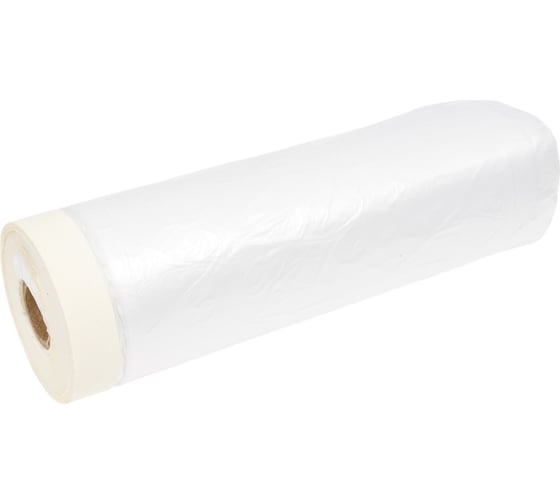 Изображение товара Пленка защитная с клейкой лентой 1400 мм, 33 м Maskpro 103-365