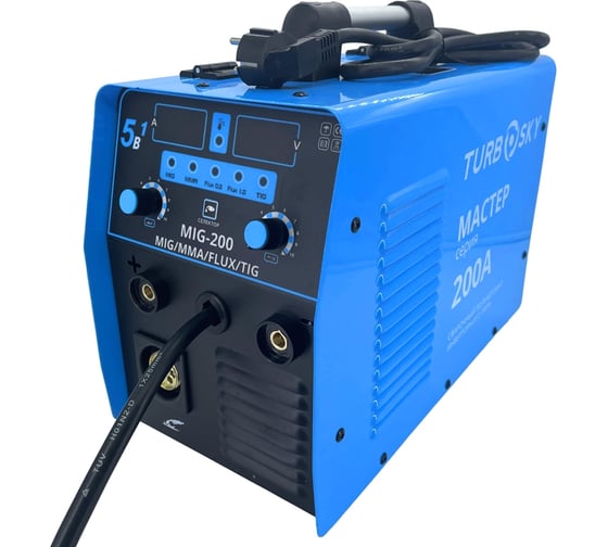 Изображение товара Сварочный аппарат Turbosky MIG-200А Мастер 313