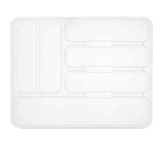 Изображение товара Лоток для столовых приборов прозрачный 30x38x4.7см HOBBY LIFE HL041191