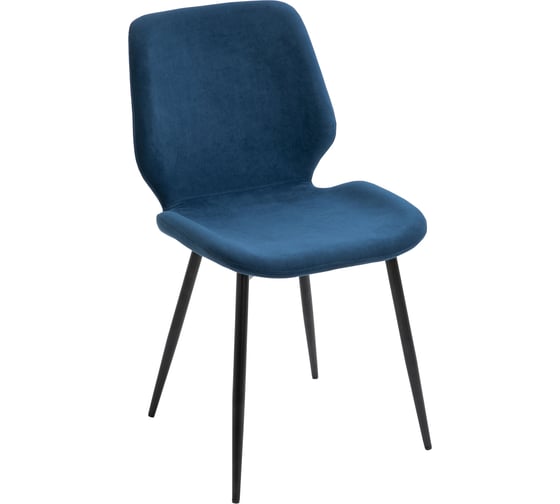 Изображение товара Обеденный стул Everprof Boom ткань, синий EP Boom Fabric Blue