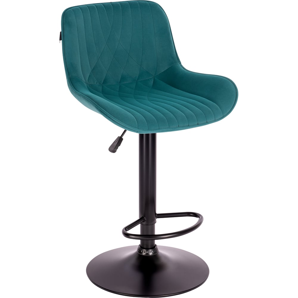 Изображение товара Барный стул Everprof Grace Black в темно-зеленом цвете