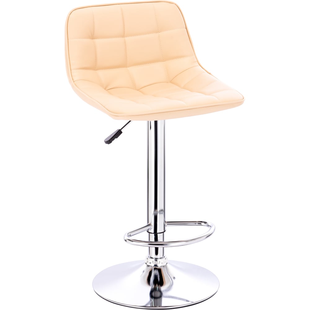 Изображение товара Барный стул Everprof Cooper экокожа кремовый регулируемый вращающийся