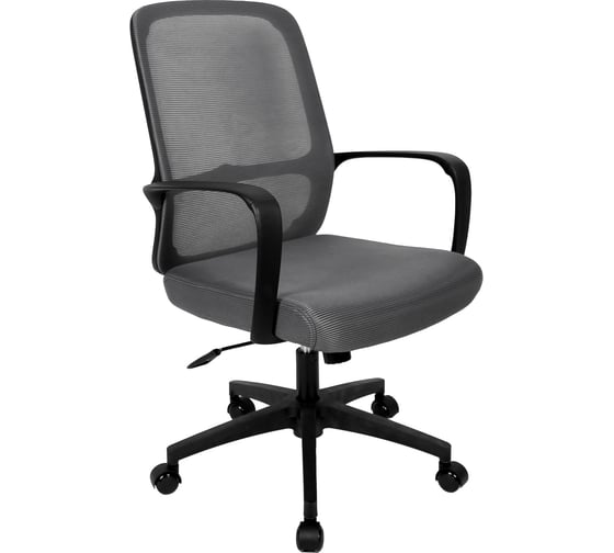 Изображение товара Кресло Everprof Bamboo сетка, серый EP-bamboo-mesh-grey