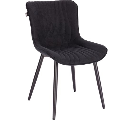 Изображение товара Обеденный стул Everprof Aqua ткань, черный EP Aqua Fabric Black