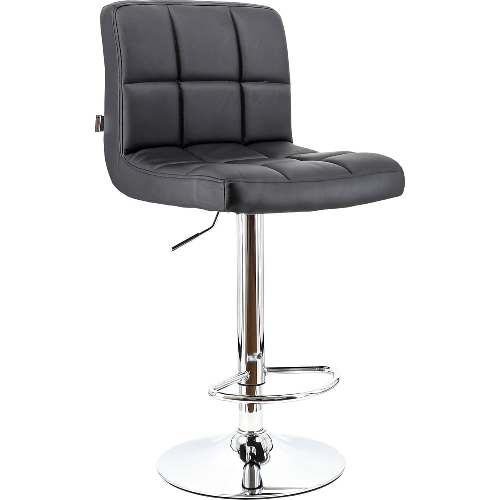 Изображение товара Барный стул Everprof Asti из экокожи черного цвета с регулировкой по высоте